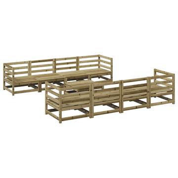 set divano da giardino Legno di pino impregnato