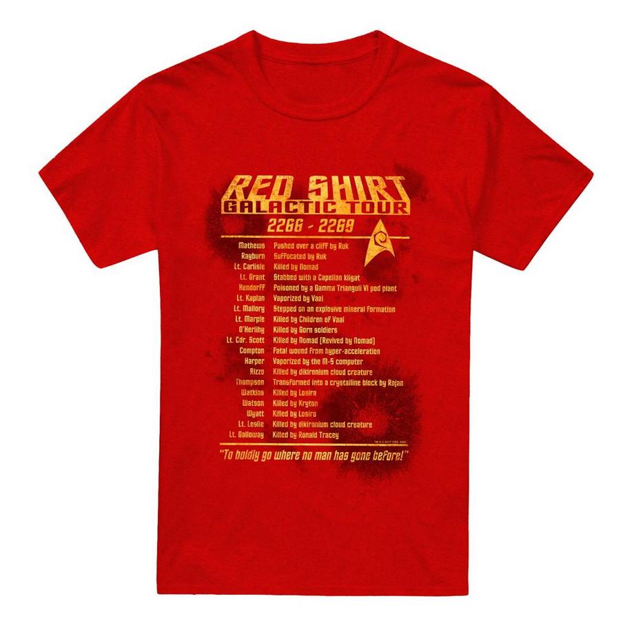 Tshirt RED SHIRT TOUR