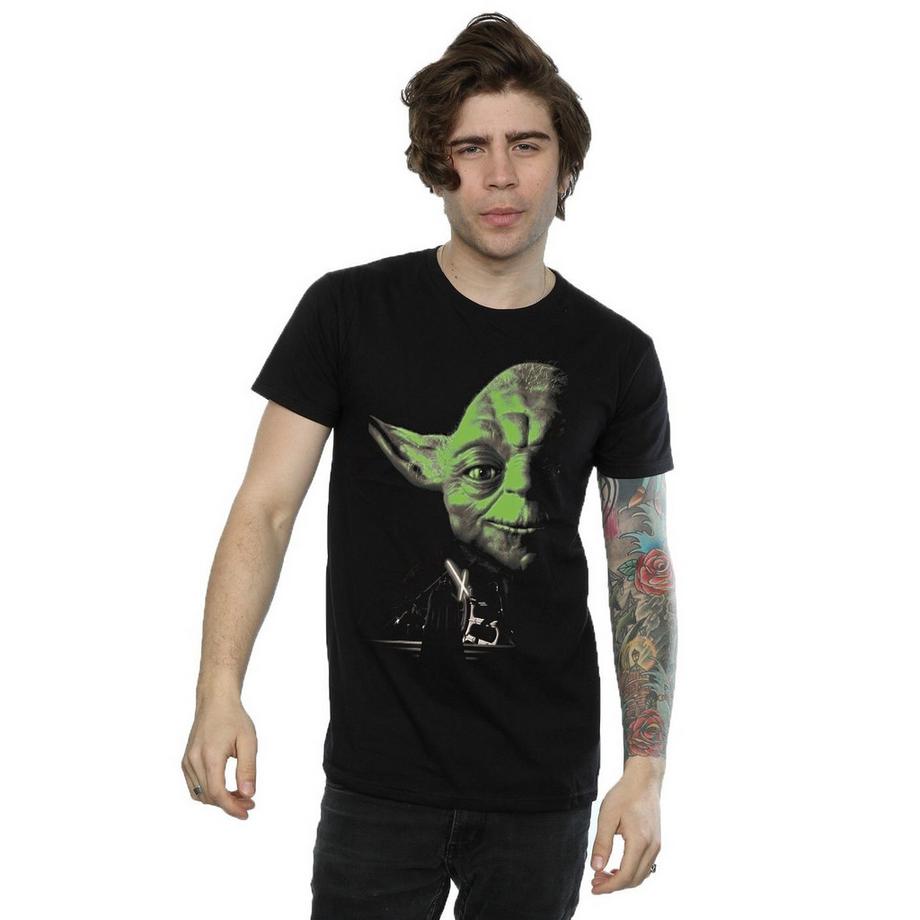 STAR WARS Star Wars Yoda T-Shirt Stampata Vestibilità Regolare  