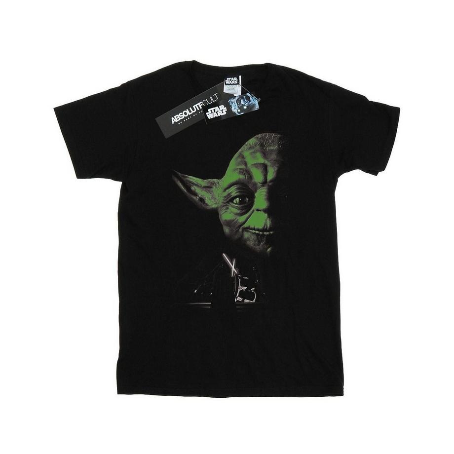 STAR WARS Star Wars Yoda T-Shirt Stampata Vestibilità Regolare  