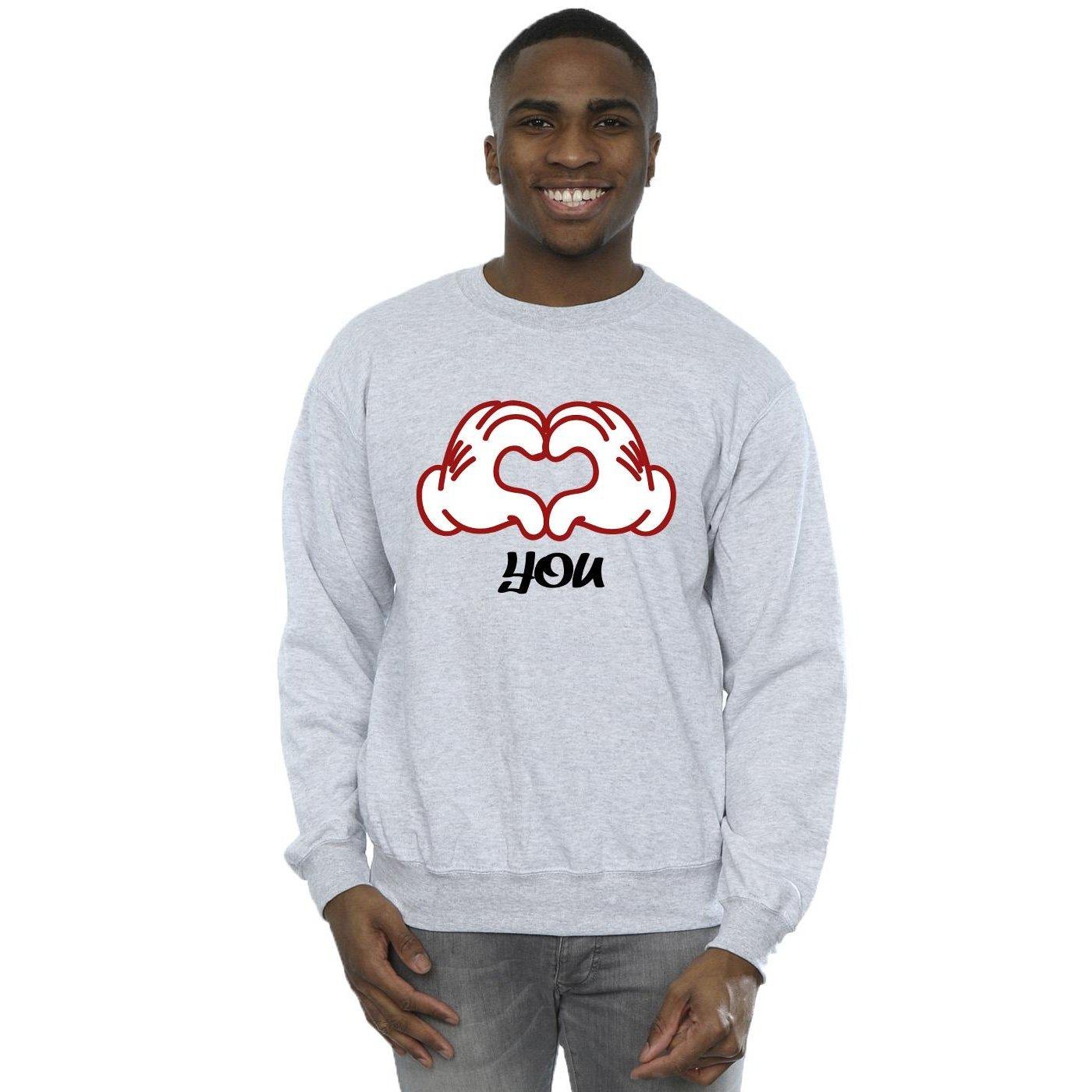 Disney  Love You Hands Sweatshirt 