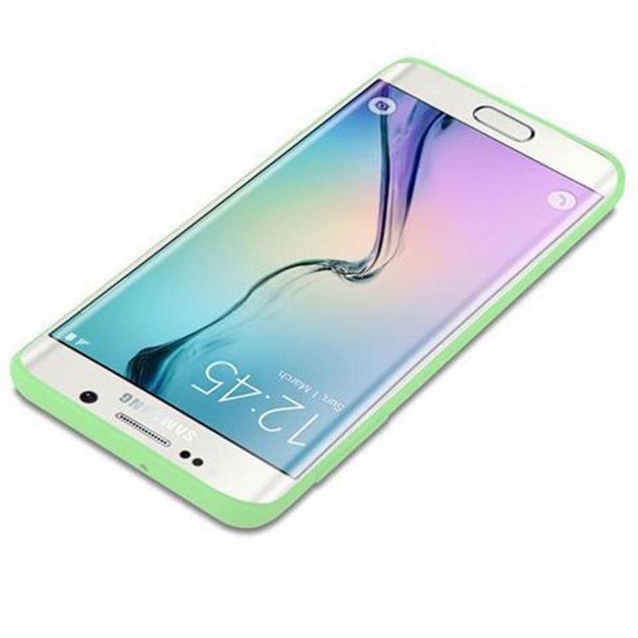 Cadorabo  Hülle für Samsung Galaxy S6 EDGE TPU Silikon Candy 