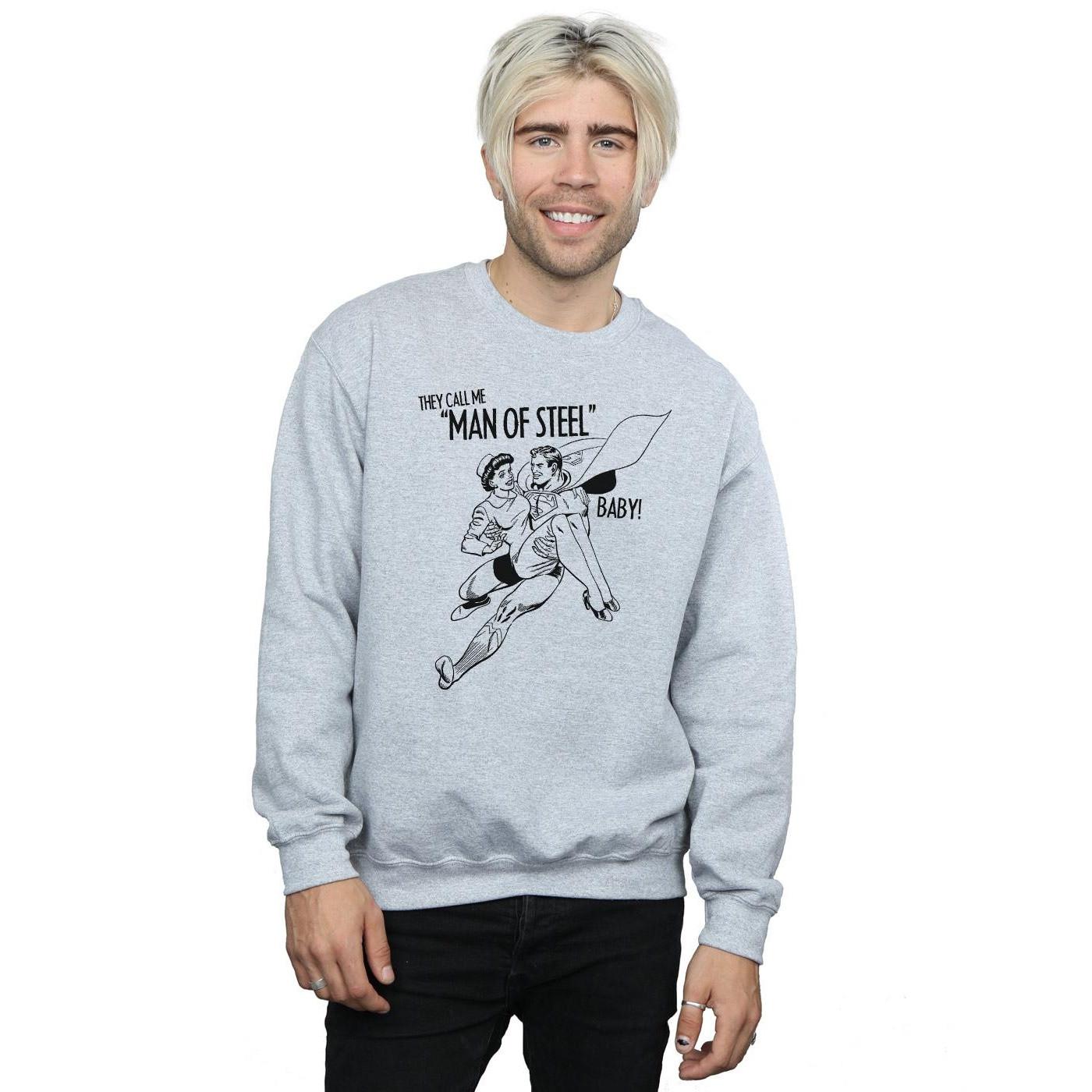 DC COMICS  Steel Sweatshirt 