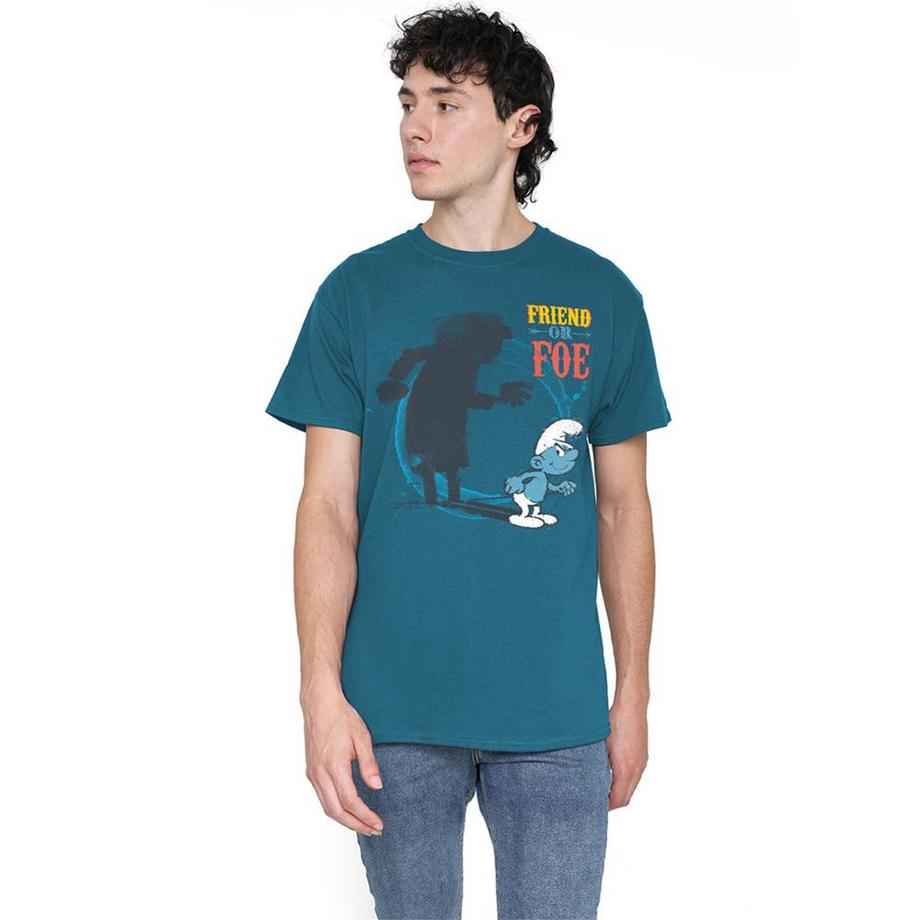 Les Stroumpfs  T-ShirtMotif Gargamel Motiftyle Ombre Friend Or Foe 