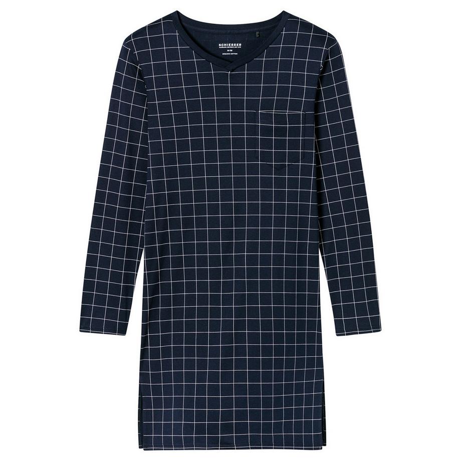Schiesser Fine Interlock camicia da notte  