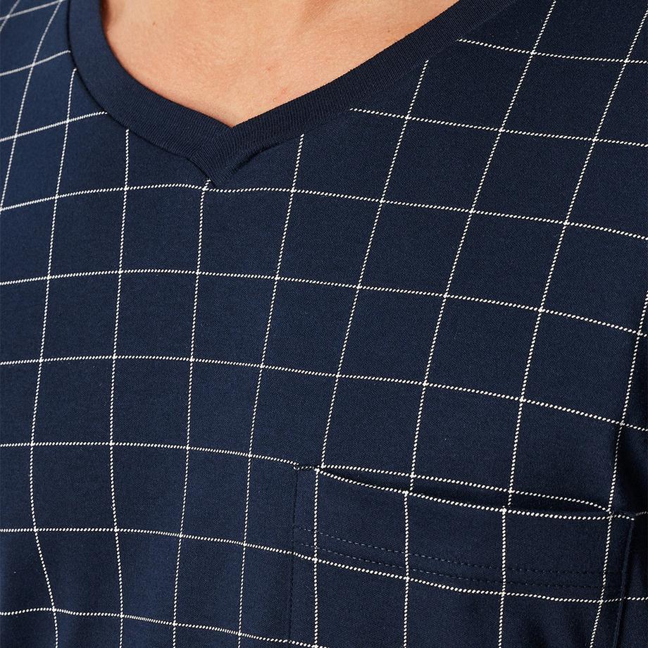 Schiesser Fine Interlock camicia da notte  