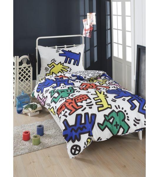 Keith Haring Fun Set de linge de lit  