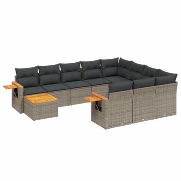 Garten sofagarnitur poly-rattan