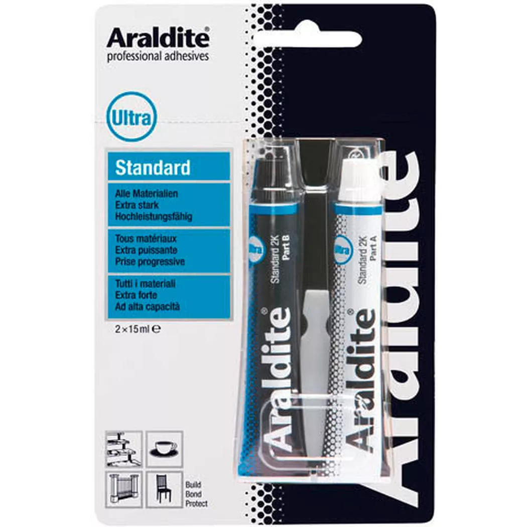 Araldite -  Standard Kleber 506320000 2x15ml, 100g