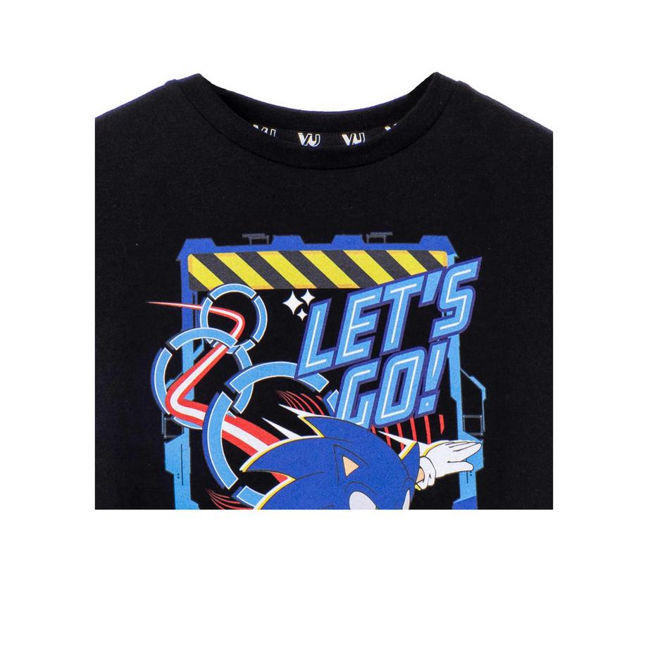 Sonic The Hedgehog  Let´s Go! TShirt  kurzärmlig 