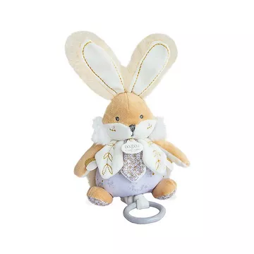 Musikspieluhr Hase Weiss (20cm)