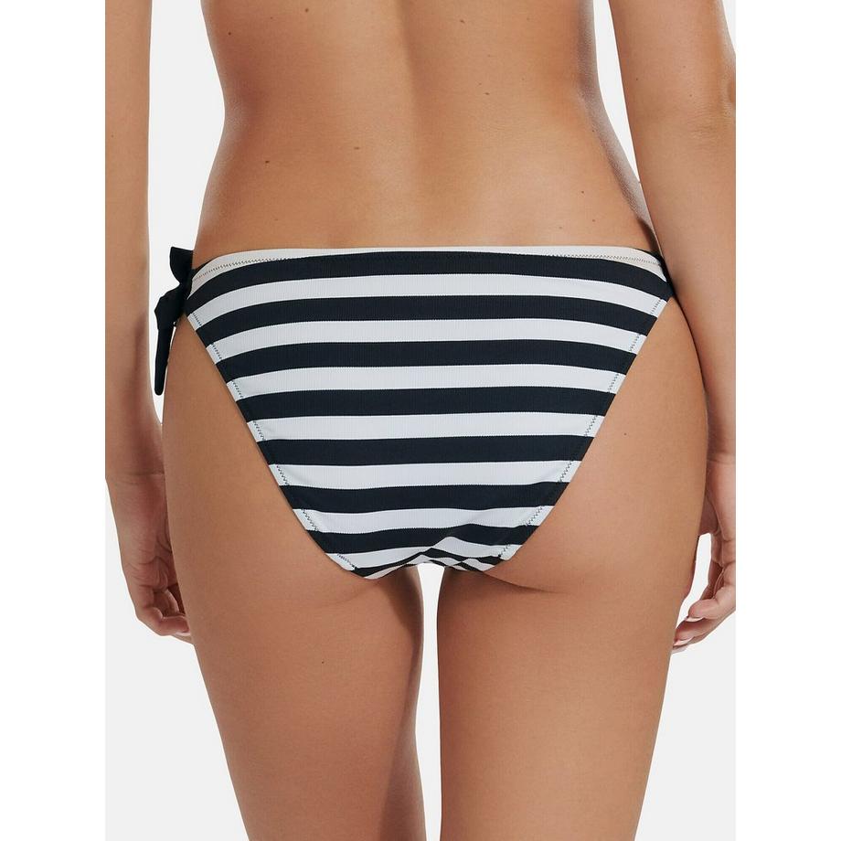 Lisca Rhodes Gestreifte Bikinihose mit seitlichen Bindebändern  