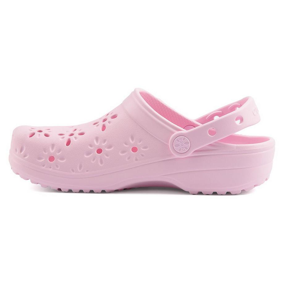 crocs Classic Floral Cut Out Clog  