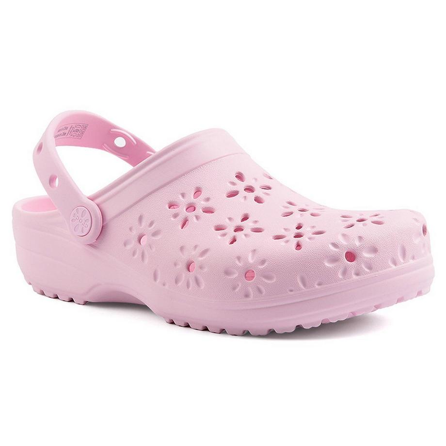 Classic Floral Cut out Clog-37