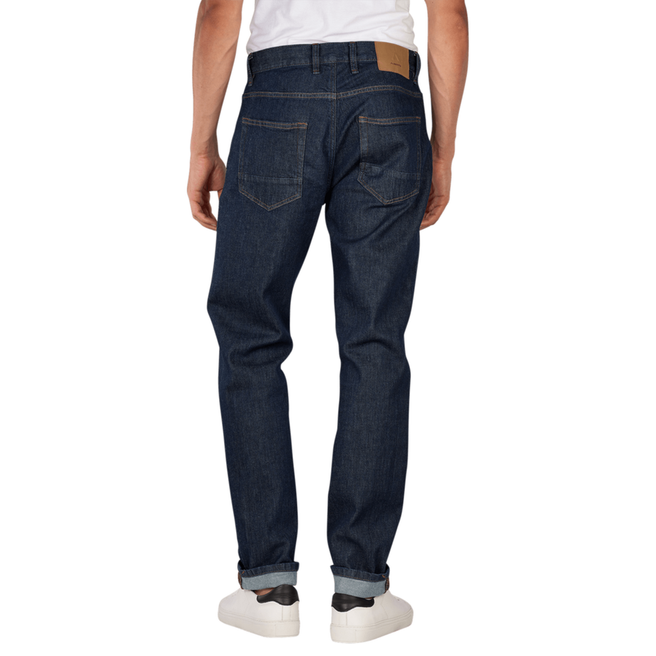 Alberto Jeans Dritti Moderni in Denim Biologico  