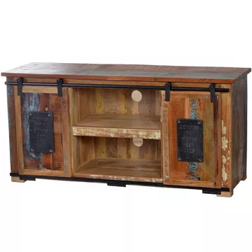 TV-Lowboard Vintage Couleur Agra nature