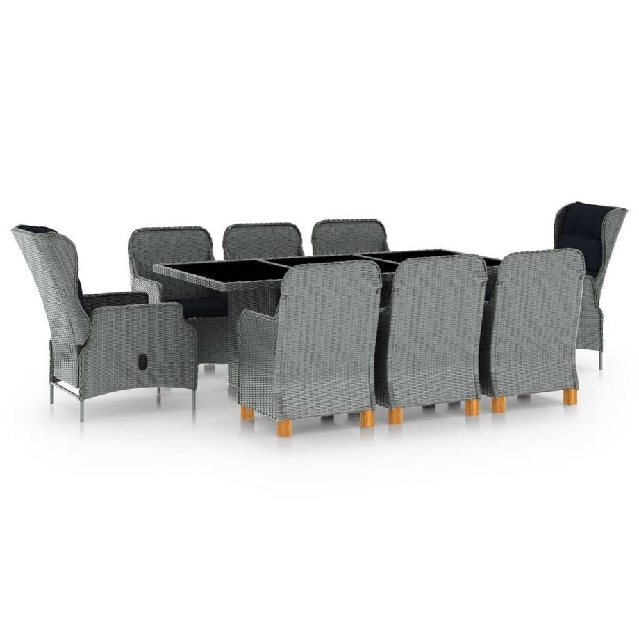 Gartenmöbel-set poly-rattan