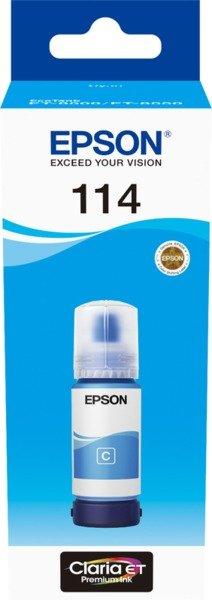 Image of EPSON 114 EcoTank Cyan ink bottle - ONE SIZE