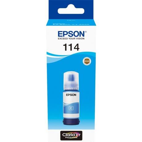 EPSON  114 EcoTank Cyan ink bottle 