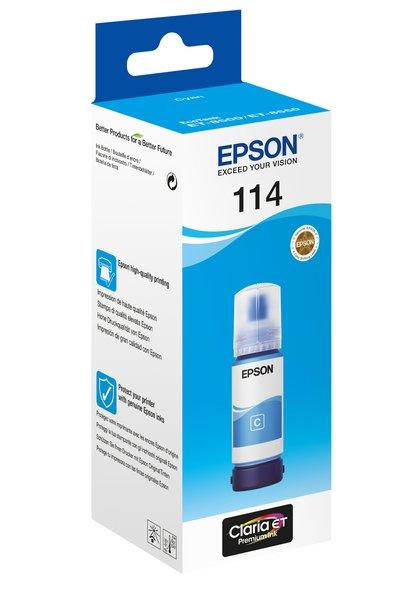 EPSON  114 EcoTank Cyan ink bottle 
