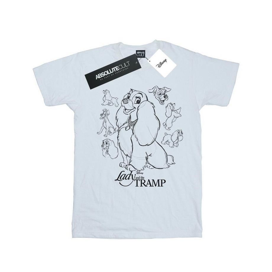 Disney  Lady And The Tramp TShirt 