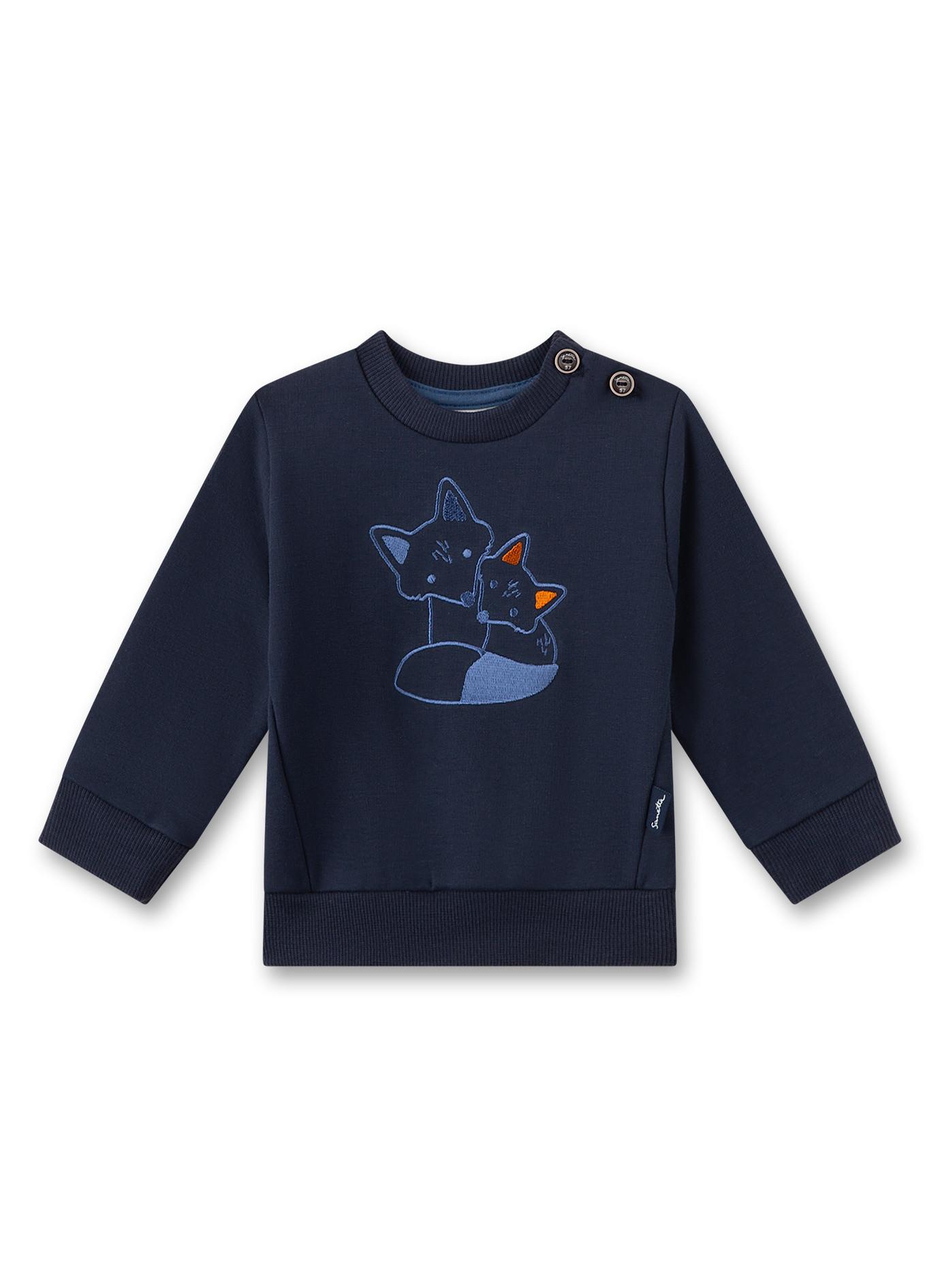 Sanetta Fiftyseven  Baby Jungen Sweatshirt Fuchs 