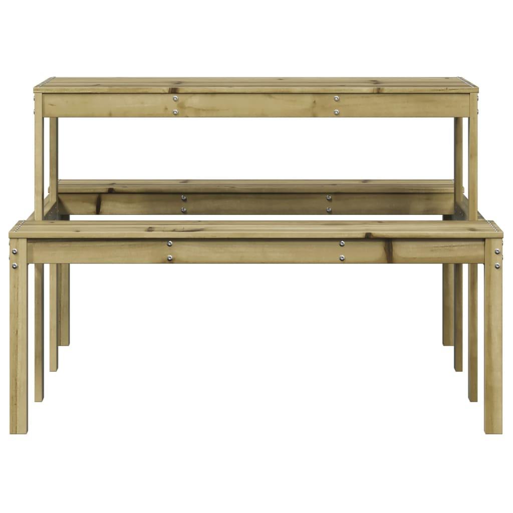 VidaXL Picknicktisch imprägniertes kiefernholz  