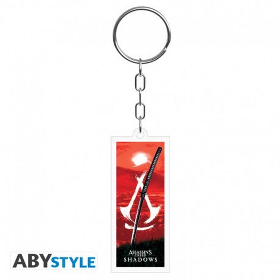 Abystyle  Assassin's Creed Acryl Portachiavi: Crest Shadows 6cm 