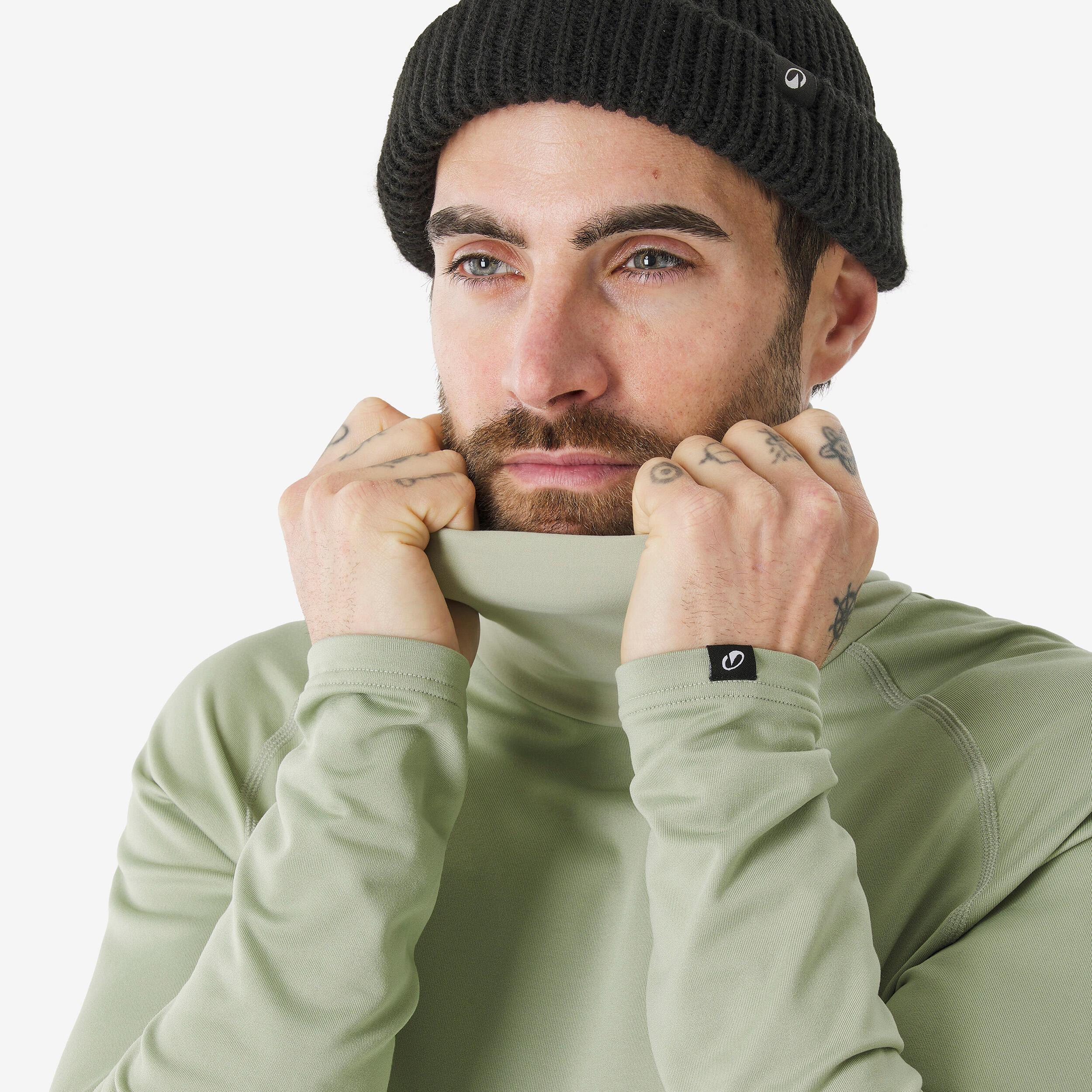 WEDZE  Sous-vêtement col roulé manches longues polyester 