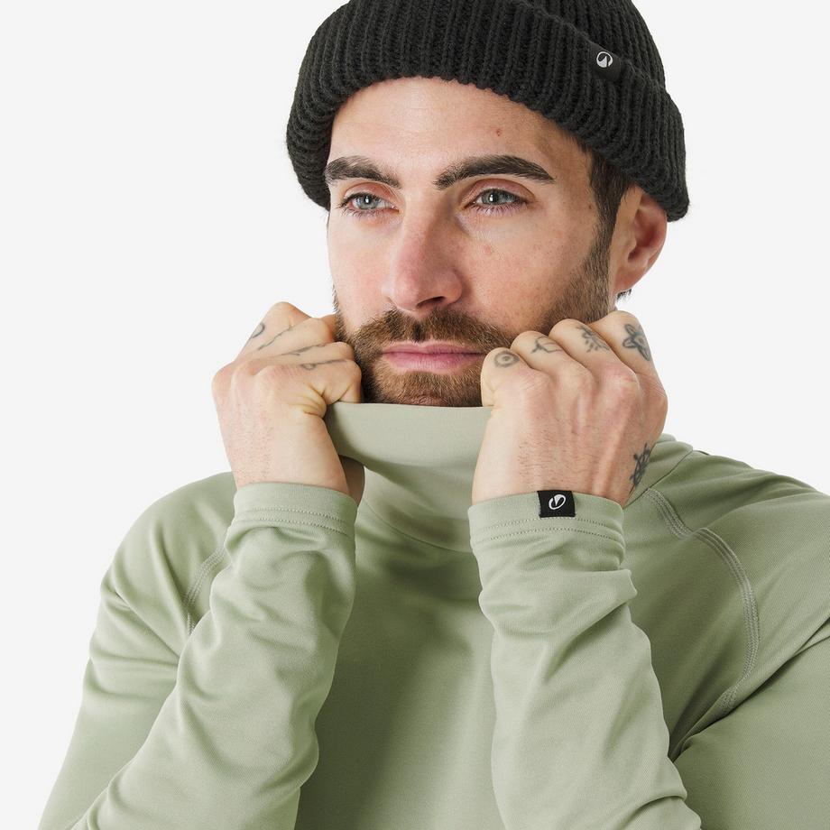 WEDZE  Intimo maglia a collo alto maniche lunghe poliestere 