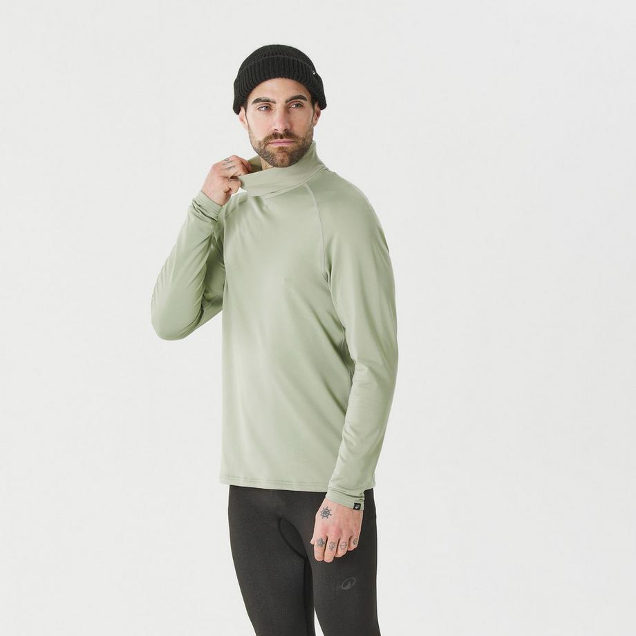 WEDZE  Intimo maglia a collo alto maniche lunghe poliestere 