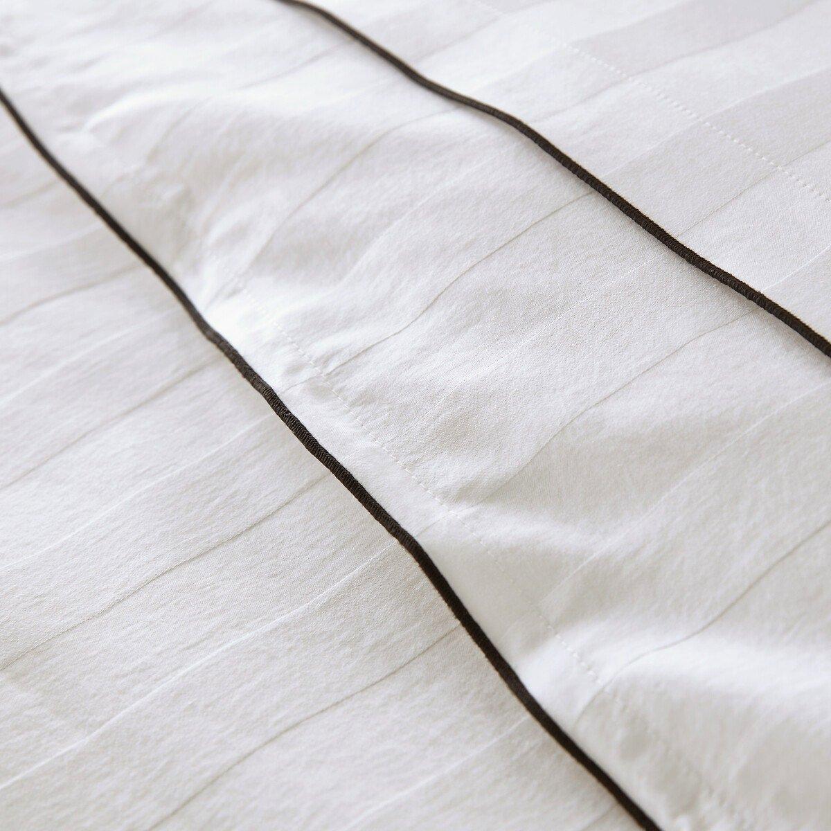 La Redoute Intérieurs Lenzuolo con angoli Victor in raso di cotone prelavato  