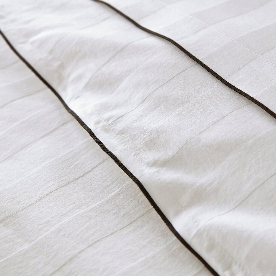 La Redoute Intérieurs Victor Drap-housse satin de coton lavé  