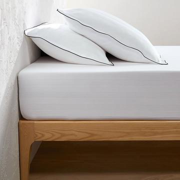 Fixleintuch Victor aus vorgewaschenem Baumwoll-Satin