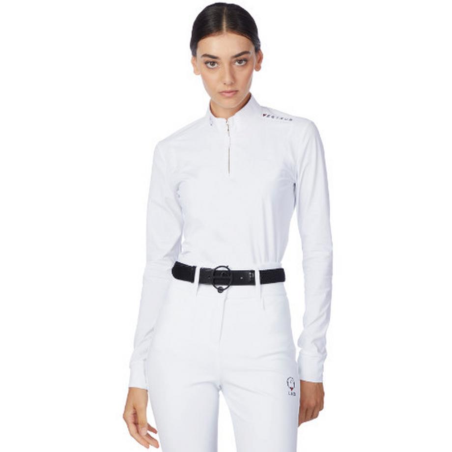 KURSA LONG-SLEEVED COMPETITION SHIRT OPTICAL WHITE