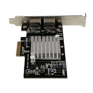 STARTECH.COM  Scheda adattatore server di rete Gigabit Ethernet PCI Express (PCIe x4) a due porte - Intel i350 NIC 