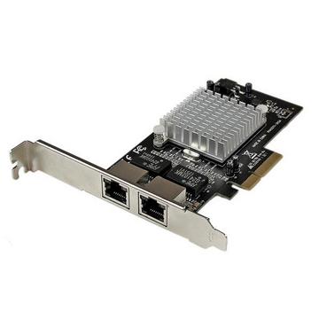 Carte Réseau PCI Express 2 Ports Gigabit Ethernet 10/100/1000 avec Chipset Intel i350