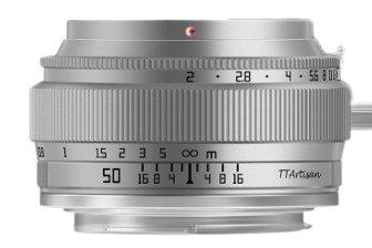 TTARTISANS  TTArtisan F5020-S-Z obiettivo per fotocamera MILC Obiettivi standard Grigio 
