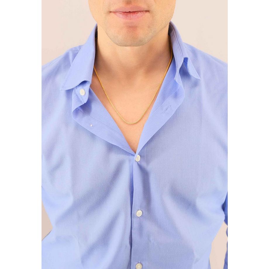 MUAU Schmuck  Collier Zopf Rotgold 750, 2.15mm, 45cm 