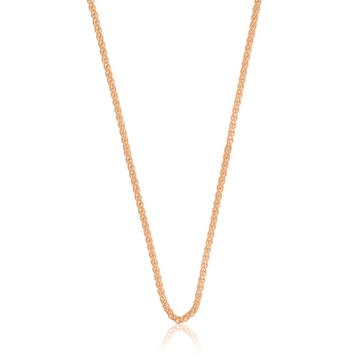 Collier Zopf Rotgold 750, 2.15mm, 45cm