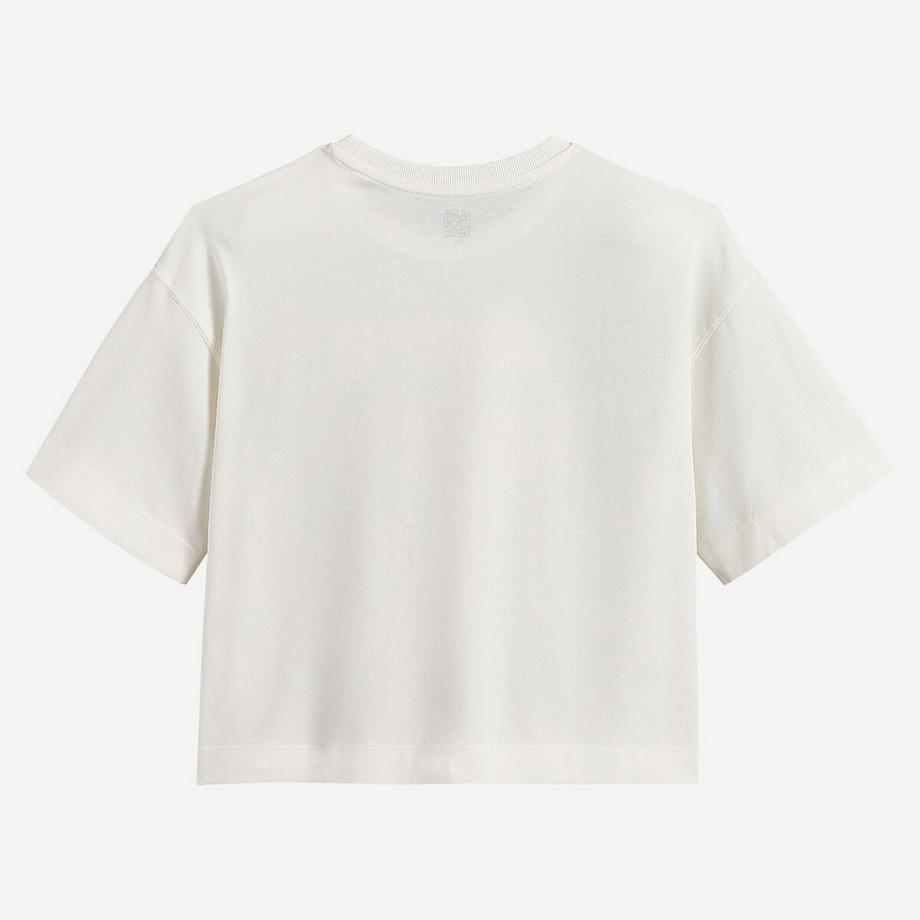 La Redoute Collections  T-shirt à message pailleté 