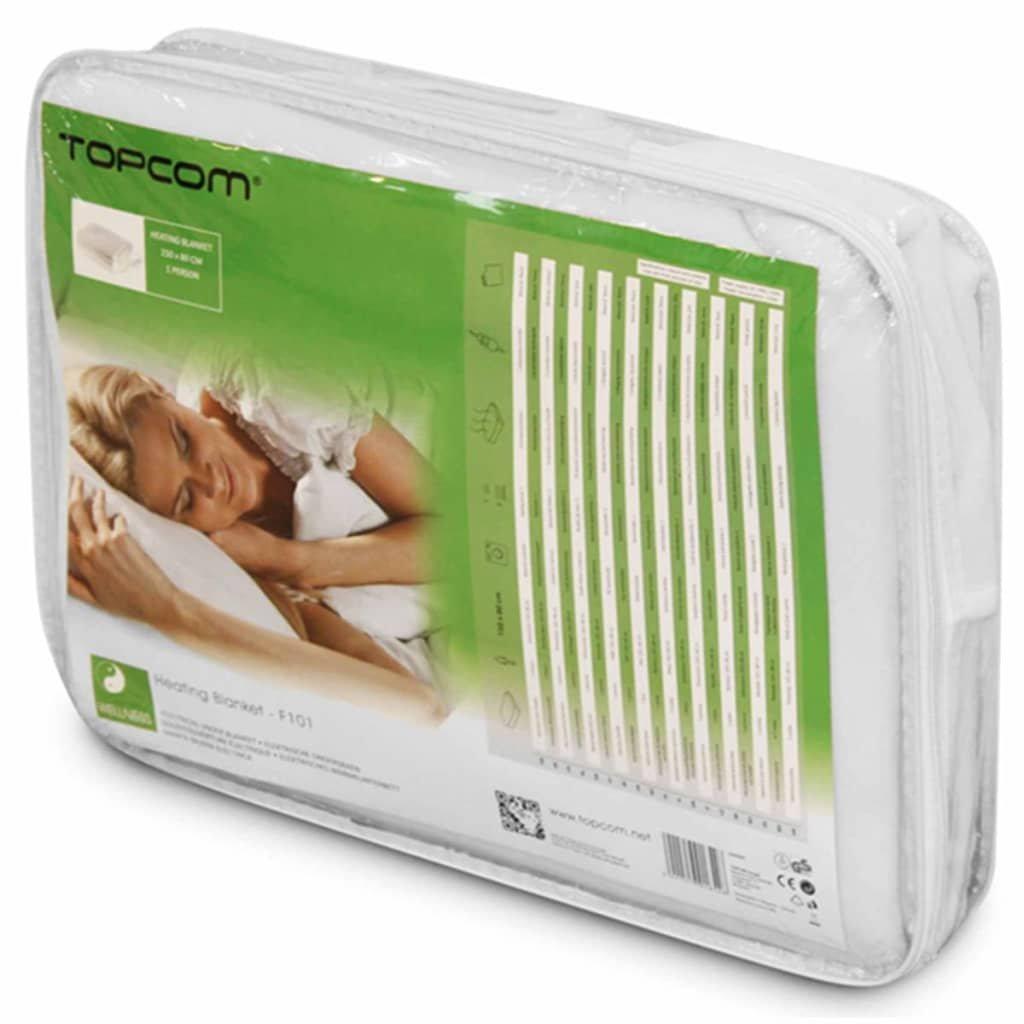 Tristar Wärmedecke – elektrische Fleece Unterdecke, 2 Heizstufen, waschmaschinengeeignet, 150 x 80 cm  