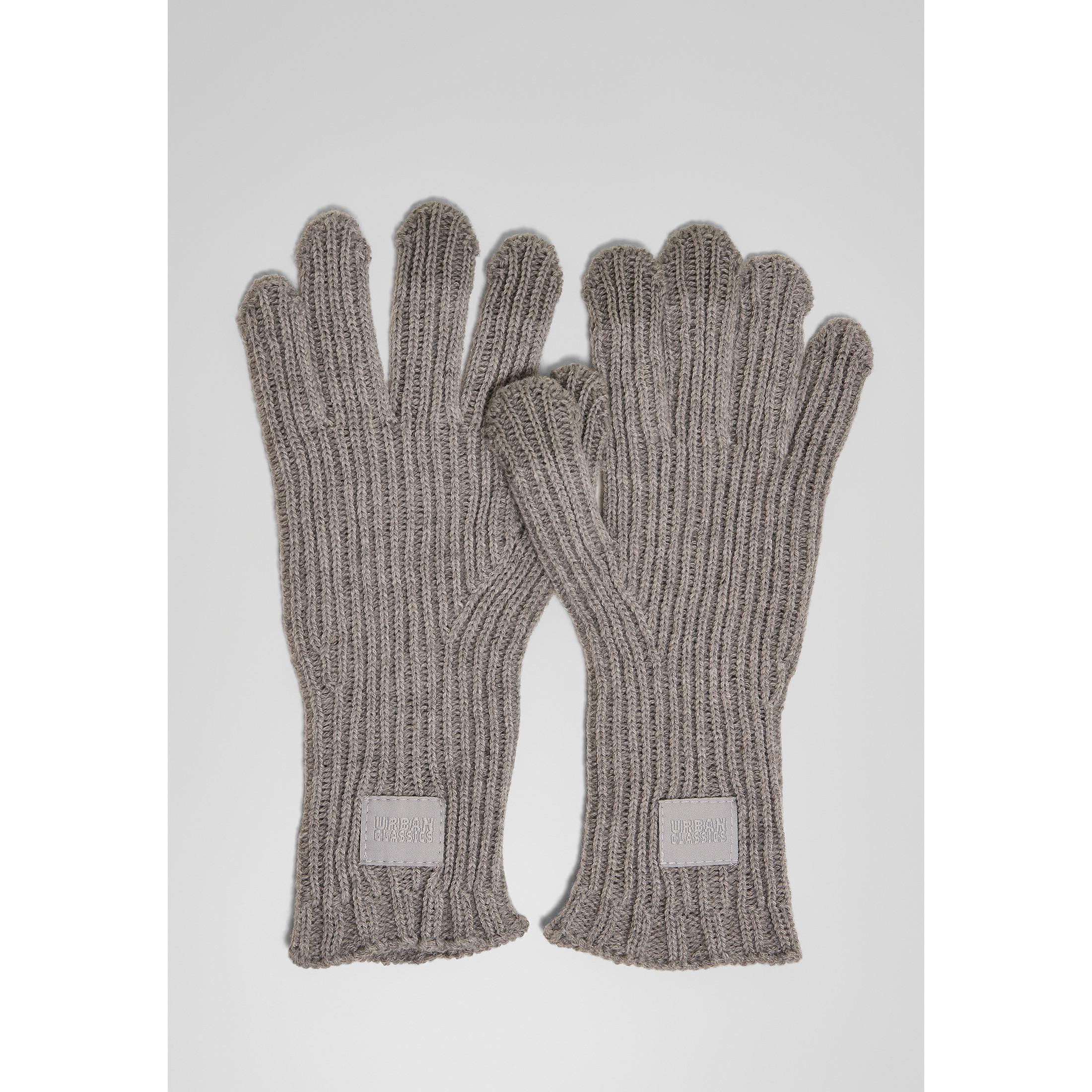 URBAN CLASSICS  gants knitted wool mix smart 