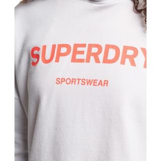 Superdry  Sweatshirt court gerade Kapuze Frau  Core Sport 