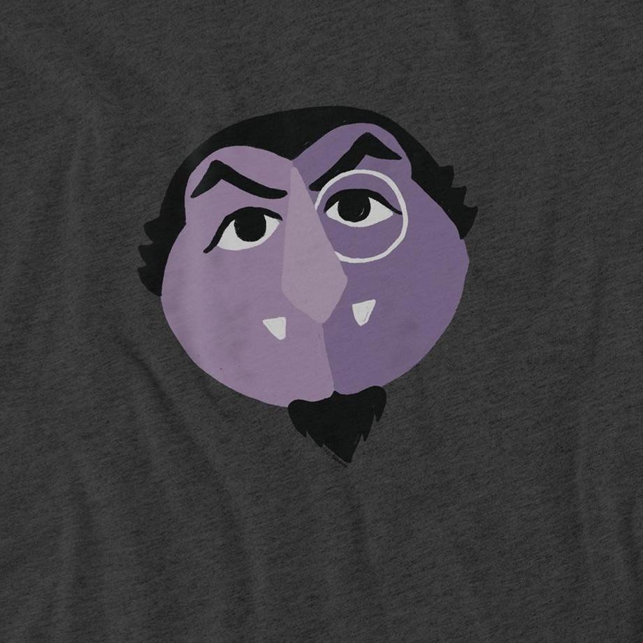 Sesame Street  Glower T-Shirt, Meliert 