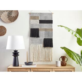 Beliani Wandbehang aus Baumwolle Boho HANGU  