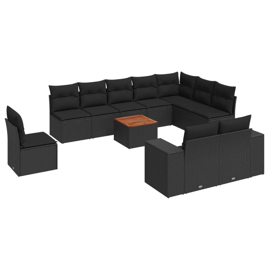 Garten sofagarnitur poly-rattan