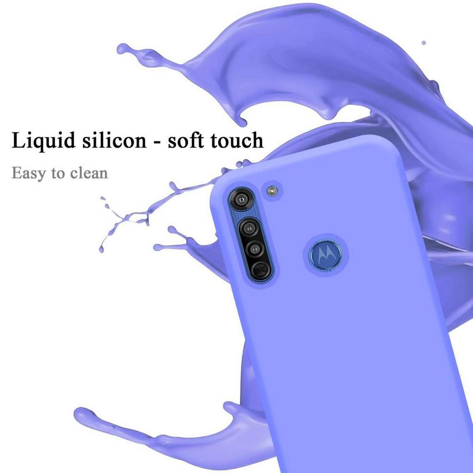 Cadorabo  Motorola MOTO G8 Hülle im Liquid Case Design 
