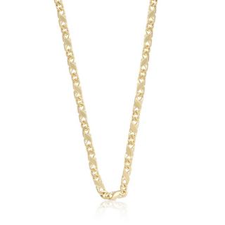 MUAU Schmuck  Collier Carrera Gelbgold 375, 4mm, 45cm 