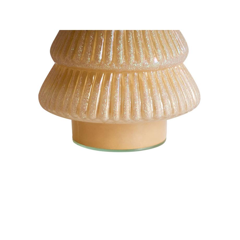 Beliani Dekofiguren 2er Set aus Glas Klassisch FLAREN  